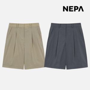 네파 여성 린넨 버뮤다 팬츠 발수 여름 여행 등산 반바지 7L41764