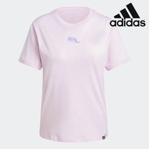 [아디다스] 여성용 반팔티 /G18- JN8262 / W L MINI TEE 우먼스 라운지 미니 그래픽 반팔티