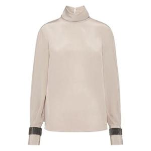 BRUNELLO CUCINELLI 브루넬로 쿠치넬리 베이지 셔츠   블라우스 2085936