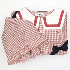 HP블루독베이비25년FW PK)빅카라러블리바디수트 45A1360407