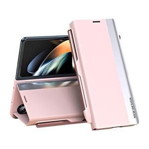 갤럭시Z 폴드7 케이스/F966 펜홀더 거치대 가죽 케이스