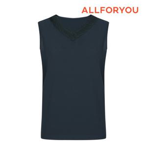 [올포유] 여성 넥레이스 브이넥 민소매 티블라우스 ALTSN3311-819