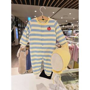 [블루독베이비] 25 FW(블루)캔디모자세트우주복(45A7004109) 출산 임신 선물 유아 신생아 조카 백일 (45A70
