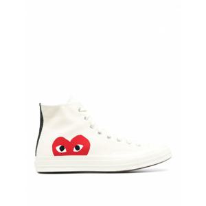 [COMME DES GARCONS] 라프리마 여성 트레이너 Ct70 하이 탑 레드 솔 AZK1120922 화이트 /8