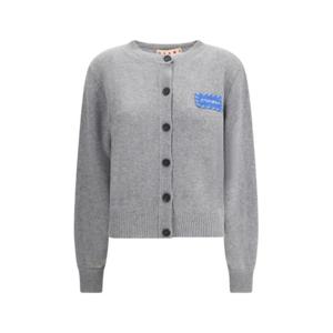 마르니 가디건 CDMD0353A0 UFX325 00N38 Grey