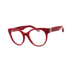 로베르토 카발리 여성용 VRC027M 52mm 안경테 레드