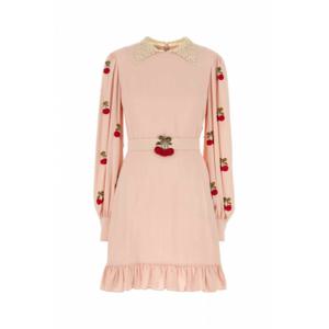 [VALENTINO] 라프리마 여성 원피스 7B3VAFQ11MH DET 핑크 /2