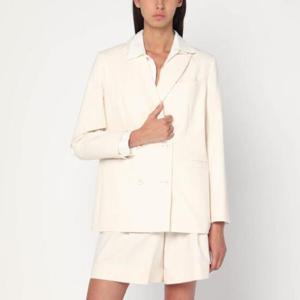 A.P.C. Double breasted jacket in A cru cotton COHFU-F03212CO/Q_APC-AAD