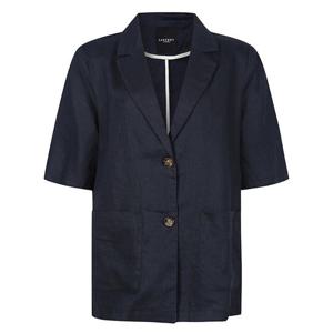 [레코브]() 린넨 투버튼 반팔 자켓(LK61C8JK534X)