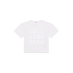 키즈 돌체앤가바나 티셔츠 L5JTIBK G7B3EW0800 WHITE