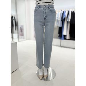 [숲]허리 인밴딩 일자 데님팬츠 (SB4DP32Z)