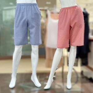 [와코루] 남/여 면 80수 리플 나염 6부바지SET (WMP716MP716WP)