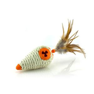 르칙 옥수수모양 캣장난감 오렌지