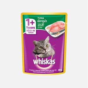 위스카스 참치 파우치 80g
