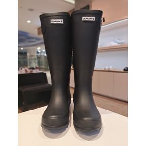 [베어파우(슈즈)]MIRIELLE 여성 롱 레인부츠 장화 블랙 K276001PB-W 2CM