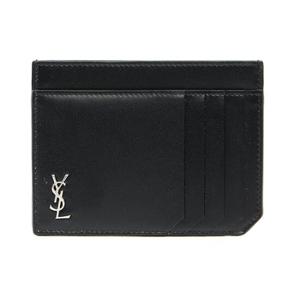 [생로랑]생로랑 YSL 은장로고 카드 홀더 629908 1JB0E 1000