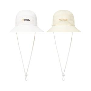 [내셔널지오그래픽 키즈] K245KHA110 리버서블 햇 WHITE
