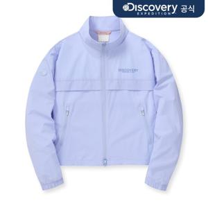 [디스커버리] 여성 우븐 쿨터치 하이넥 트레이닝 자켓 (LAVENDER) DWTR91043-LDS