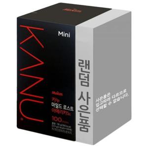 맥심 카누 미니 마일드로스트 아메리카노 100T x 2개