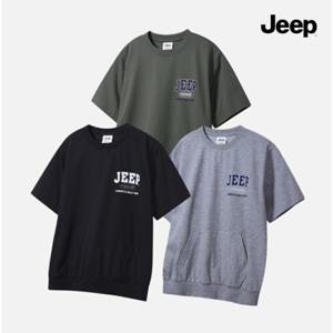 지프 [Jeep] 2024 S S (공용) JP2TSU161 루즈핏 체로키 반팔 맨투맨티셔츠