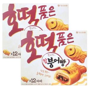 오리온제과 호떡 품은 참붕어빵 372g 2개