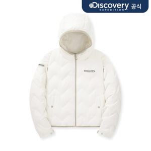 디스커버리 여성 티베른 구스다운 경량패딩 (CREAM) DWDJ84046-CRS