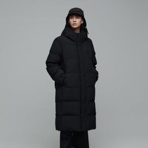 N244UDW860 카이만 프로 롱기장 구스 다운 BLACK