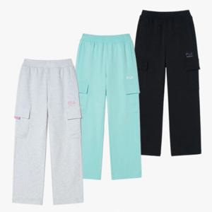 휠라키즈(FILA KIDS) (FK2FPH1302F) 여아 카고 져지 팬츠 트레이닝 바지