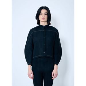 이세이미야케 플리츠플리즈 플리츠 셔츠 PP48JC542 15 BLACK