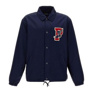 랄프로렌 프론트 로고 패치 코치 라이닝 새틴 재킷 710940790 0