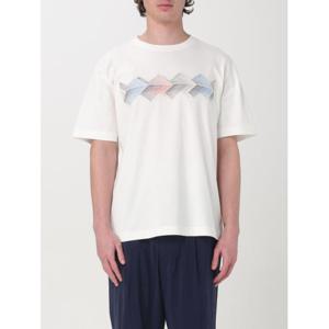 미소니 반팔 티셔츠 US25SL0LBJ00NN S01G7 bianco