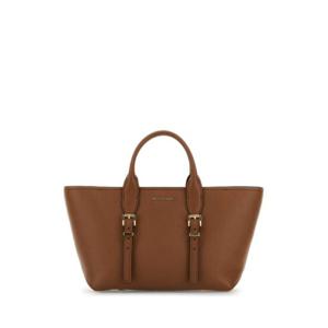 마이클 바이 마이클코어스 여성 브라운 Moore 가죽 탑 핸들백 30R5G9OS1L LUGGAGE