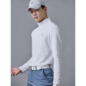 빈폴골프 남성 하이넥 긴팔 티셔츠 - 화이트 BJ5141B011