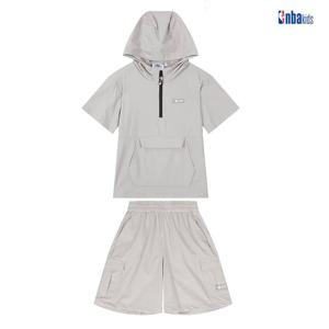 [엔비에이키즈(아동)]NBA 나일론 스판 후디 아노락 팬츠세트(K252JP010,PT010P)