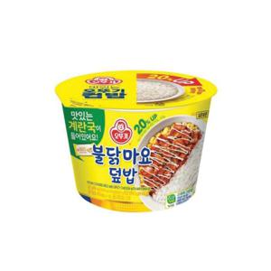 오뚜기 컵밥 불닭마요덮밥(즉석국) 282g x 12 개입