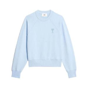 AMI Paris 아미 드 꾀흐 크루 넥 스웨트셔츠 USW004747