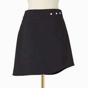 [에고이스트] [CAPSULE LINE] 밑단 언발 끈 포인트 미니 스커트 ER2WS460