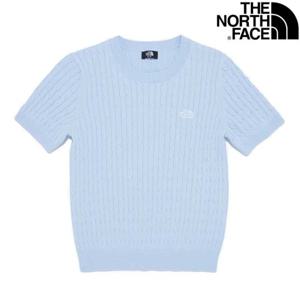 노스페이스 NT7AR30 여성 홀리데이 반팔 스웨터 NT7AR30C