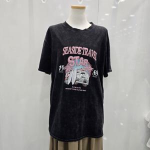 [밸리걸]바다여행 빈티지 박시 티셔츠818930
