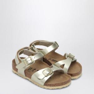 BIRKENSTOCK Rio metallic gold sandal 1029540LE/Q_BIRKE-MG