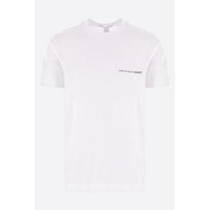 COMME DES GARCONS SHIRT cotton t-shirt with logo print FOT026S253WHITE