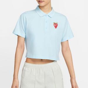 나이키반팔티 OQC HQ1199-474 여성 크롭 폴로
