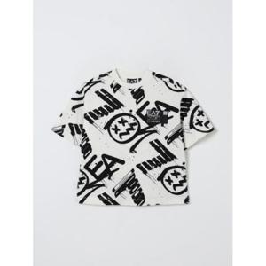 키즈 엠포리오 아르마니 티셔츠 7B000059AF12874 F0035 Ivory