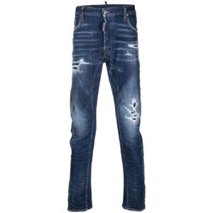 25 SS 디스퀘어드2 디스트레스드 슬림 핏 진 S74LB1334S30342 TP432470769