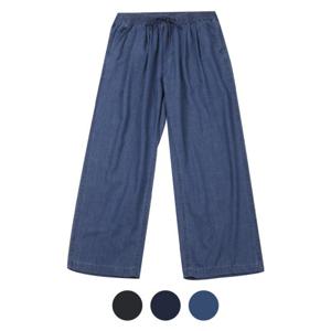 [파파브로]냉감원단 와이드밴딩 데님 팬츠 SR-PTA-1016