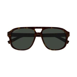 남성 Gucci Eyewear 파일럿 프레임 선글라스 002HVGR