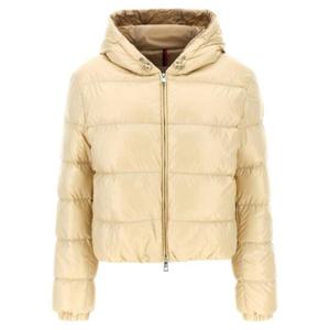 Moncler 로고 패치 후드 재킷 W1A000835963V 268 TP941680738