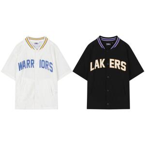 [엔비에이키즈(아동)]NBA LAL팀로고 반소매 바시티 점퍼(K242JP002P)