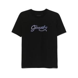 지방시 반팔 티셔츠 BW70EKP705 001 BLACK