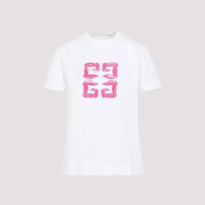 지방시 반팔 티셔츠 BW70ASP728 100 WHITE